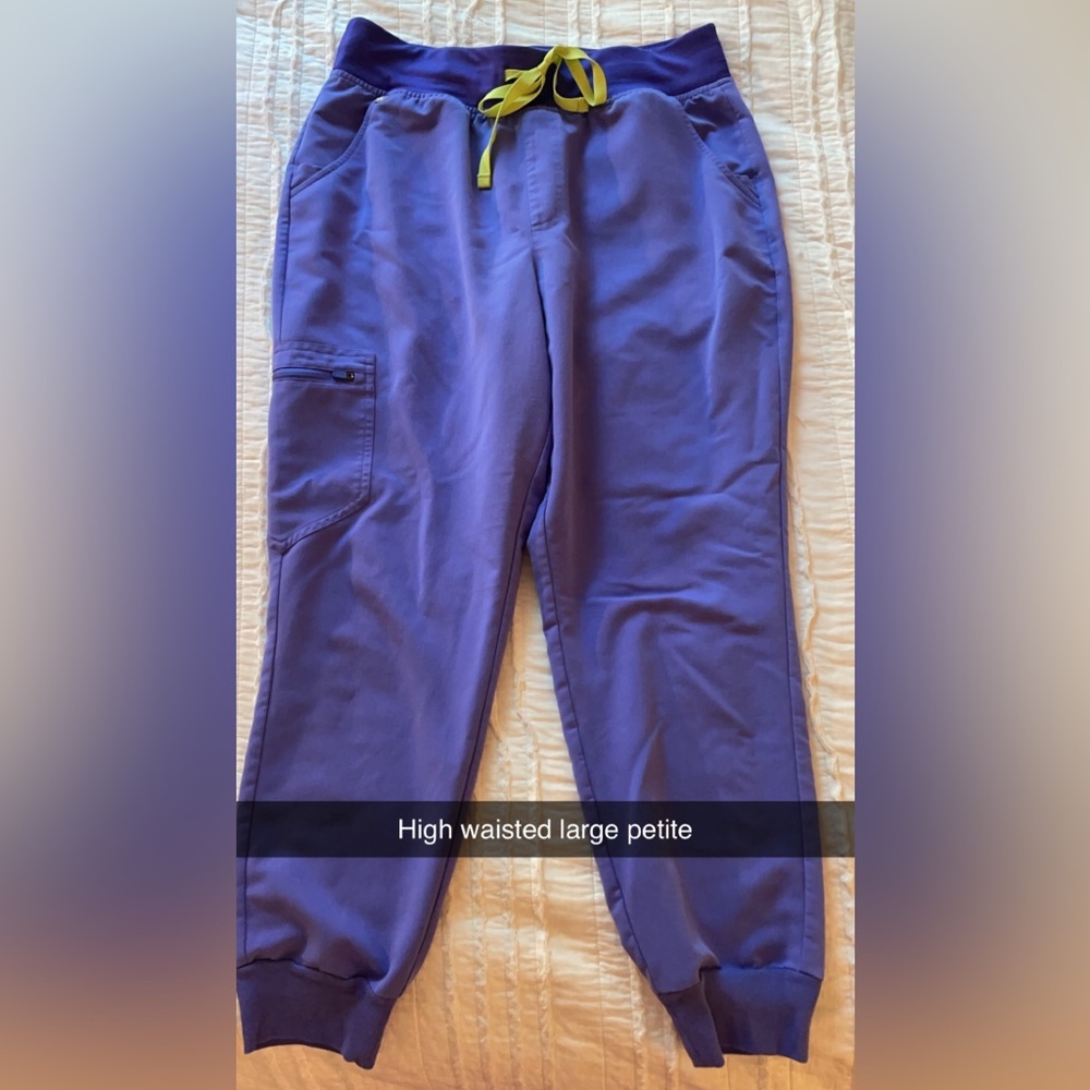 Figs high waisted joggers